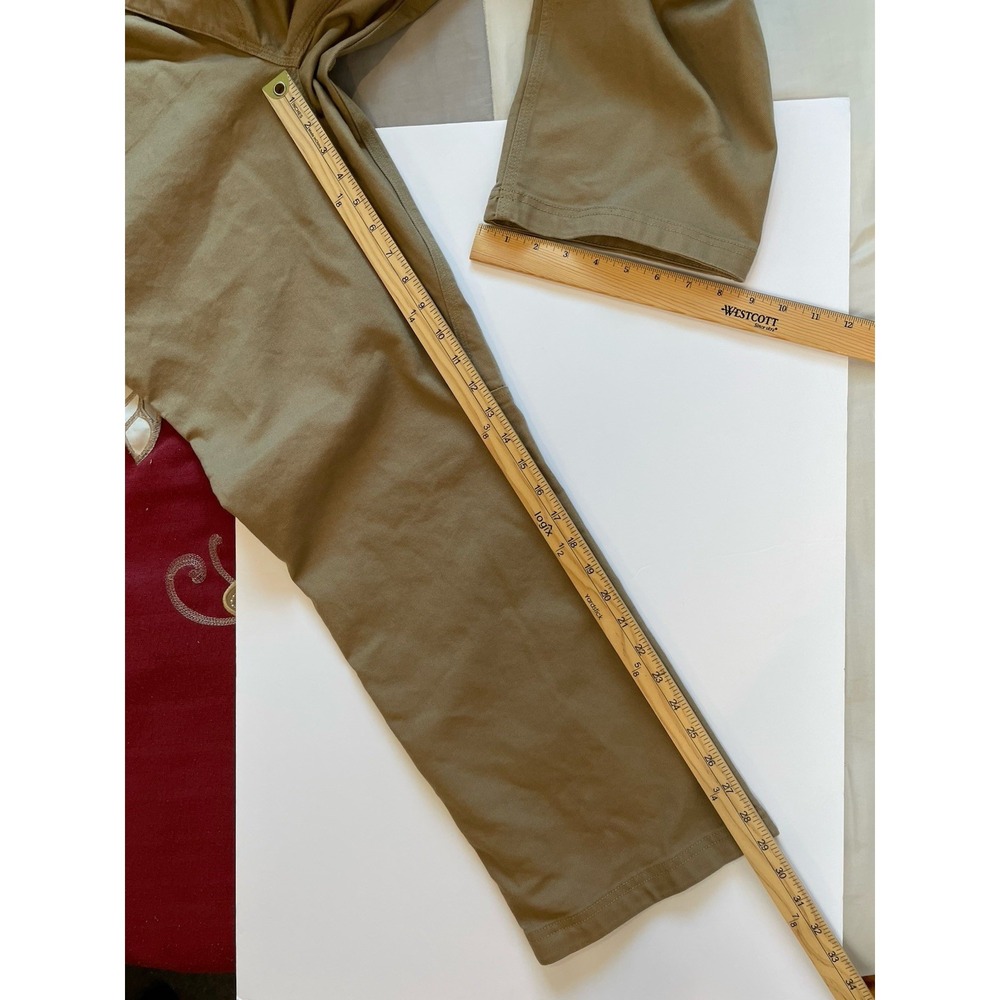 Duluth Trading Flex Fire Hose Pants 36x30(29"L) Standard Fit Flex Canvas Brown - Picture 9 of 9